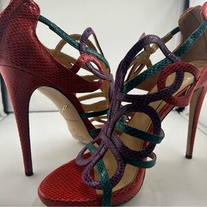 Brian Atwood butterfly stilettos
